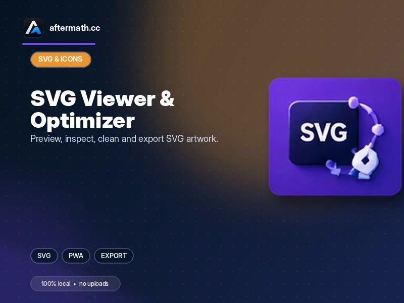 Illustration of inspecting and preparing an SVG file