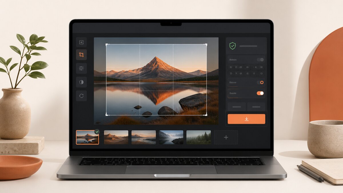 Illustration of Aftermath File Fixer’s browser-local image and PDF tools